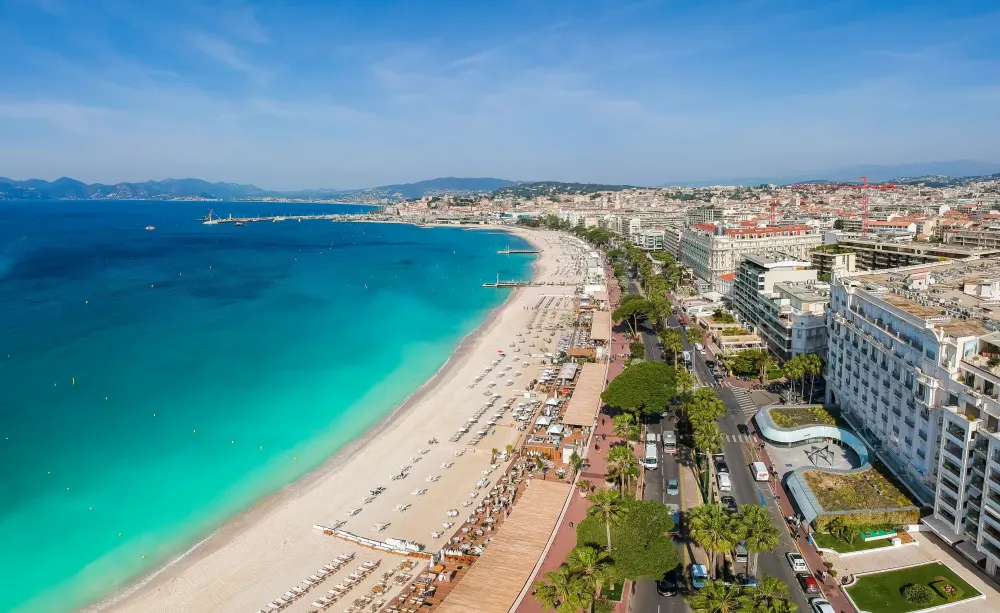 Hôtel proche plage à Cannes